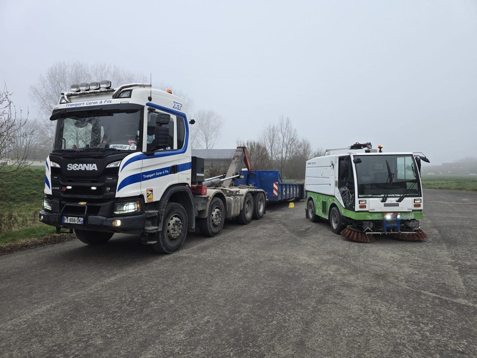 Zone d'intervention pour le balayage amiante SS3 dans le Nord et le Pas-de-Calais